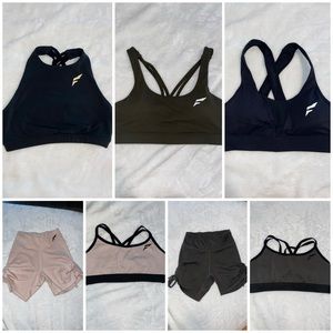 Bundle Flag nor fail new unworn sports bras and shorts S